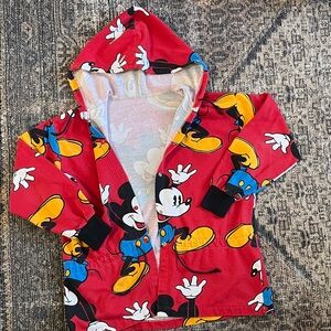 Disney Mickey Mouse Button up Hoodie
